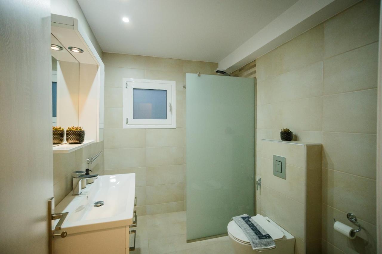 Villa Boviana With Private Swimming Pool Agios Sostis  ภายนอก รูปภาพ
