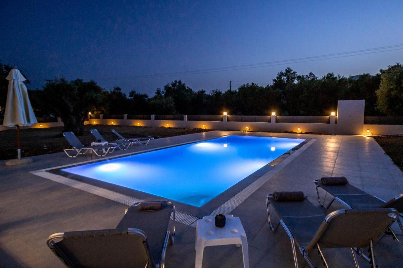 Villa Boviana With Private Swimming Pool Agios Sostis  ภายนอก รูปภาพ